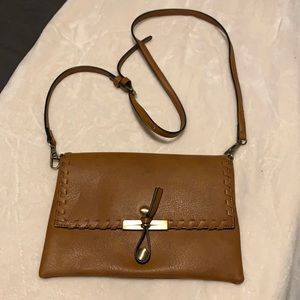 Tan crossbody purse
